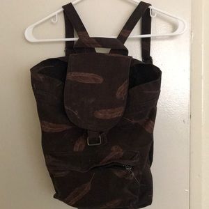 Hip feather backpack